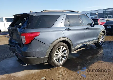 2021 Ford Explorer Xlt из США, поврежденный, VIN 1FMSK7DH3MGB43447